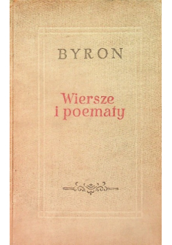 Byron wiersze i poematy