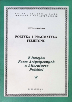 Poetyka i pragmatyka felietonu