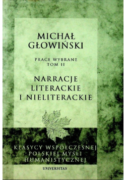 Narracje literackie i nieliterackie Tom II