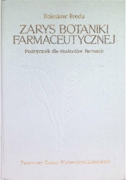 Zarys botaniki farmaceutycznej