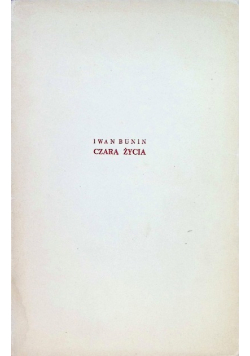 Czara życia i inne opowiadania