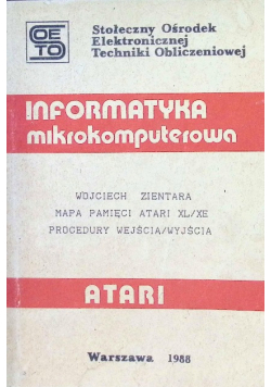 Informatyka mikrokomputerowa Atari