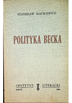 Polityka Becka