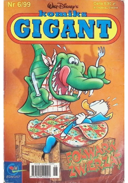 Komiks Gigant Nr  6/99 Folwark zwierząt
