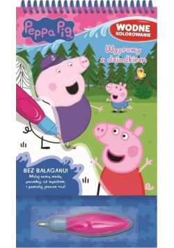 Peppa Pig Wodne kolorowanie Wyprawy z dziadkiem Tom 4