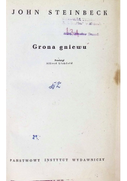 Grona gniewu