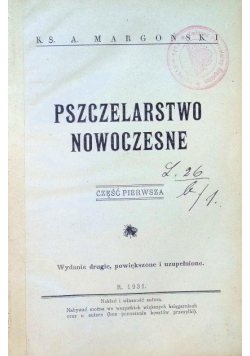 Pszczelarstwo nowoczesne 1931 r