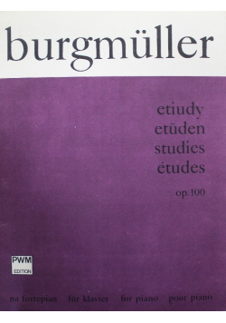 Etiudy op. 100 na fortepian