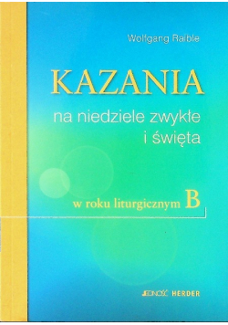 Kazania na niedziele zwykłe i święta