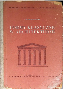 Formy klasyczne w architekturze