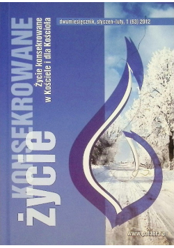 Życie konsekrowane Nr 1 /12