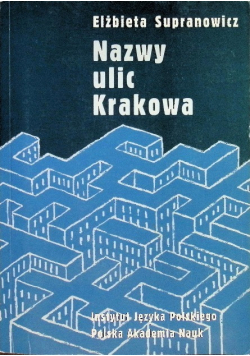 Nazwy ulic Krakowa