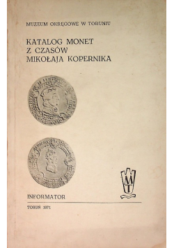 Katalog monet z czasów Mikołaja Kopernika