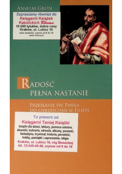 Radość pełna nastanie