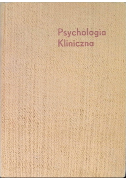 Psychologia kliniczna