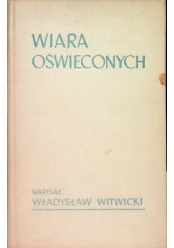 Wiara oświeconych