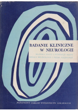Badania kliniczne w neurologii