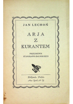 Arja z Kurantem 1945 r.
