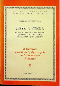 Język a poezja