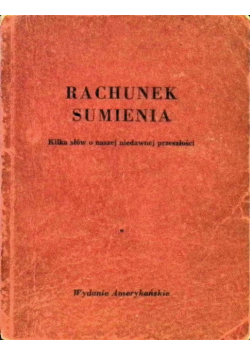 Rachunek sumienia 1941 r.