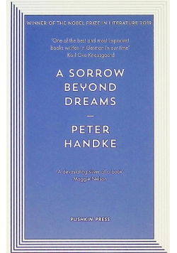 A sorrow beyond dreams