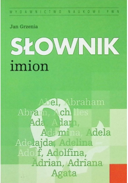 Słownik imion