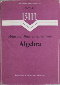 Algebra Tom 40