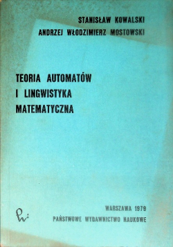 Teoria automatów i lingwistyka matematyczna