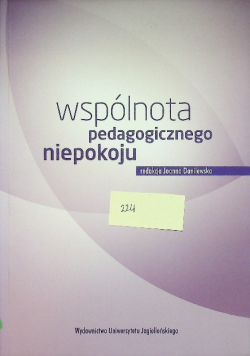Wspólnota pedagogicznego niepokoju