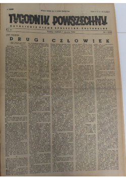 Tygodnik Powszechny katolickie pismo społeczno-kulturalne Nr 1 do 52 / 50, 1950 r.