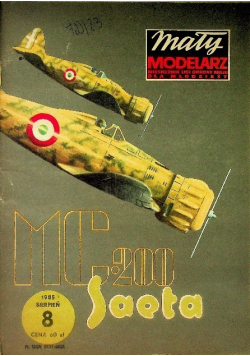 Mały modelarz Nr 8 / 85 MC 200 Saeta