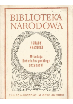 Biblioteka narodowa mikołaja doświadczyńskiego przypadki