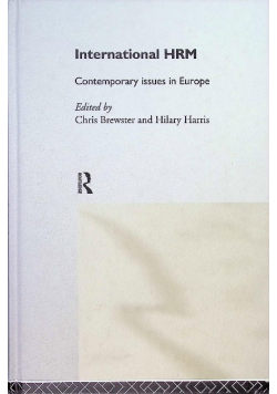 International Human Resource Management: A European Perspective