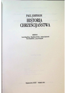 Historia Chrześcijaństwa