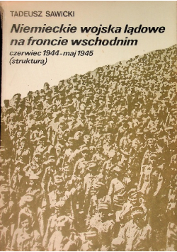 Niemieckie wojska lądowe na froncie wschodnim