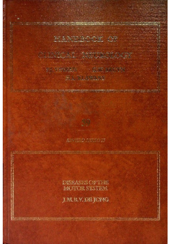 Diseases of the Motor System. Handbook of Clinical Neurology Volume 59