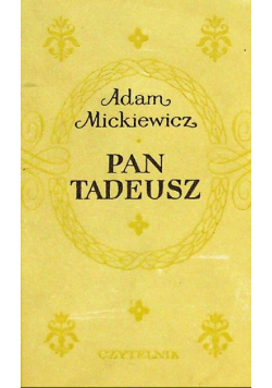 Pan Tadeusz