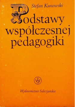Podstawy współczesnej pedagogiki