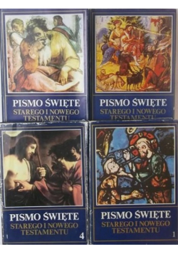 Pismo Święte Starego i Nowego Testamentu Tom  I do IV