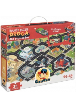 Duuuże puzzle z dziurką Droga dla pojazdów