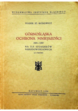 Górnośląska ochrona mniejszości 1938 r.