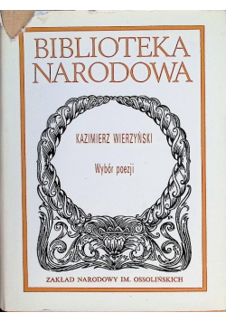 Wierzyński Wybór poezji