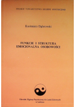 Funkcje i struktura emocjonalna osobowości