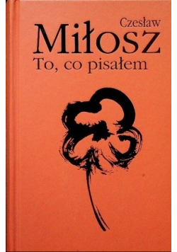 To, co pisałem