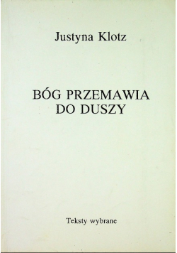 Bóg przemawia do duszy