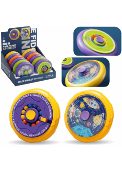 Spinner 2w1 labirynt i układanka