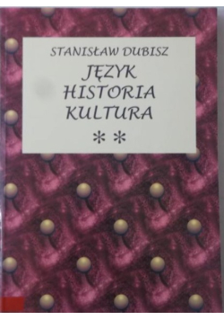 Język historia kultura