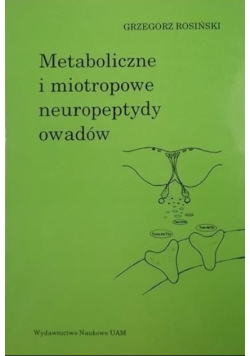 Metaboliczne i miotropowe neuropeptydy owadów