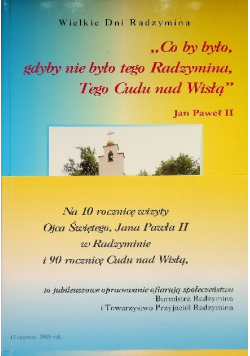 Wielkie dni Radzymina