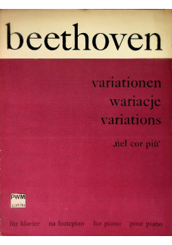 Beethoven Wariacje na fortepian